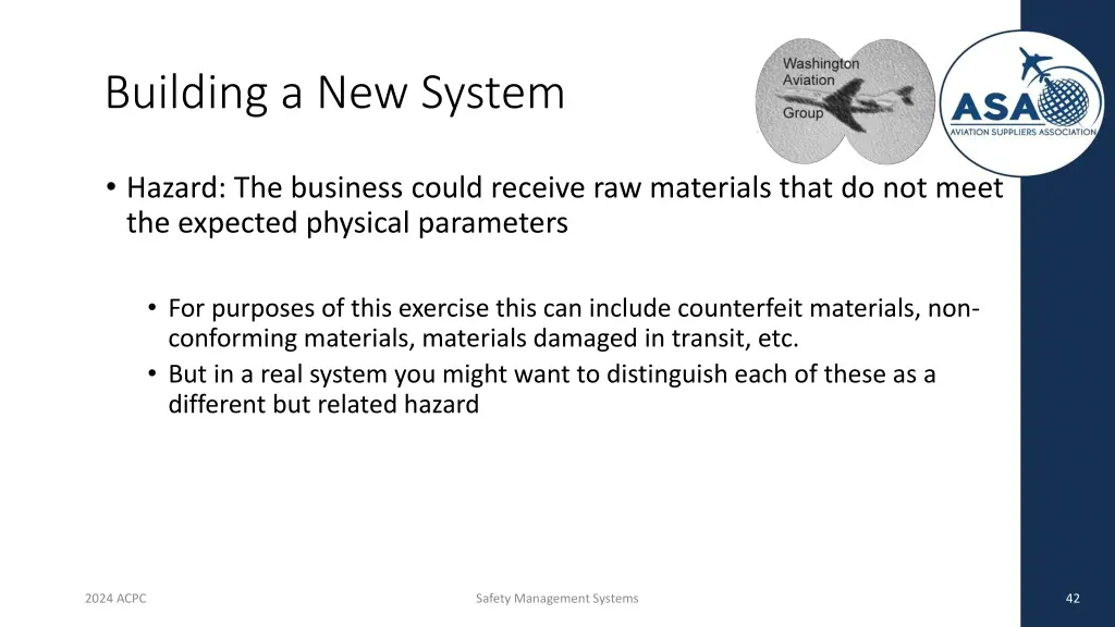 building a new system
