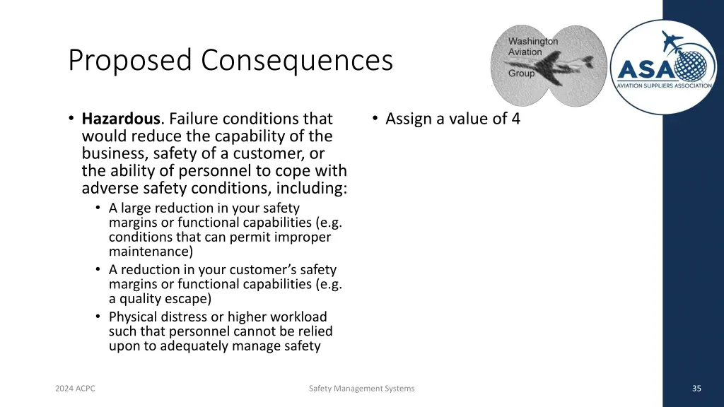 proposed consequences 3