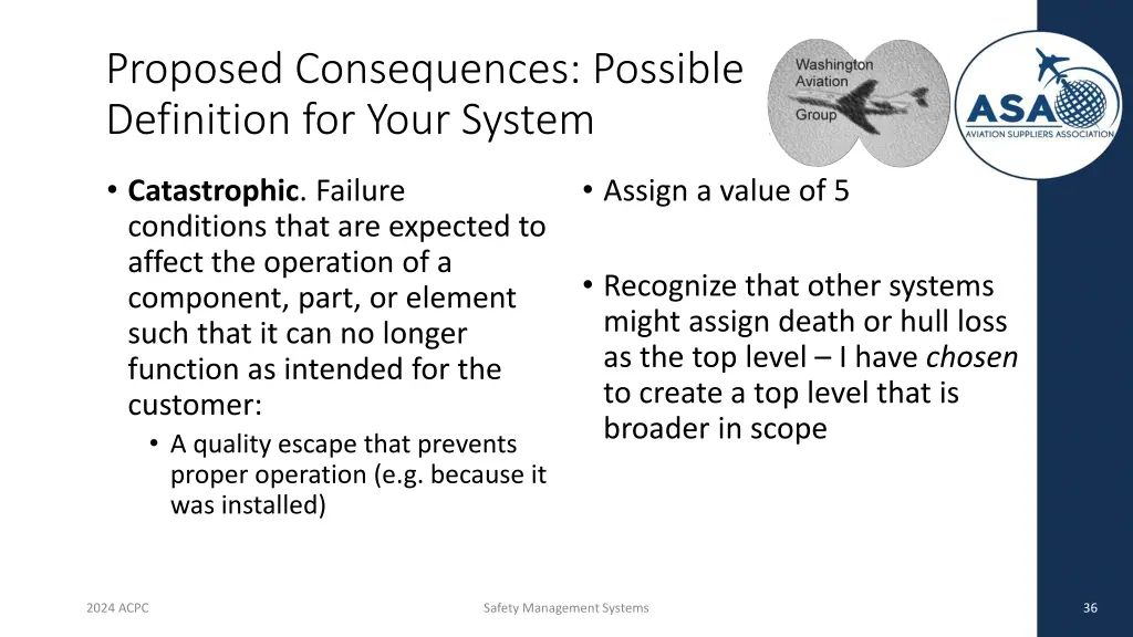 proposed consequences possible definition