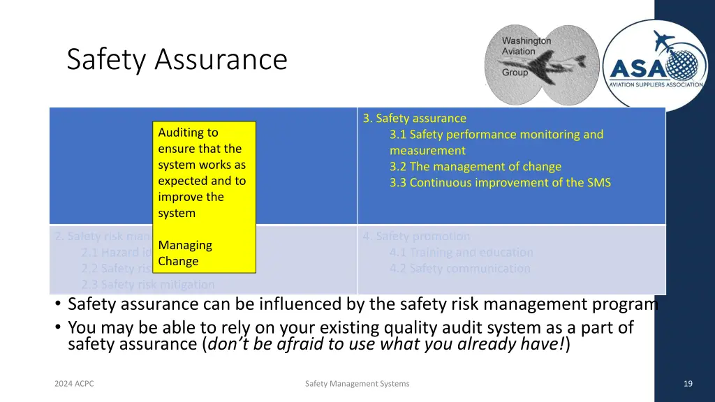 safety assurance