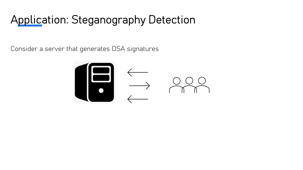 application steganography detection application