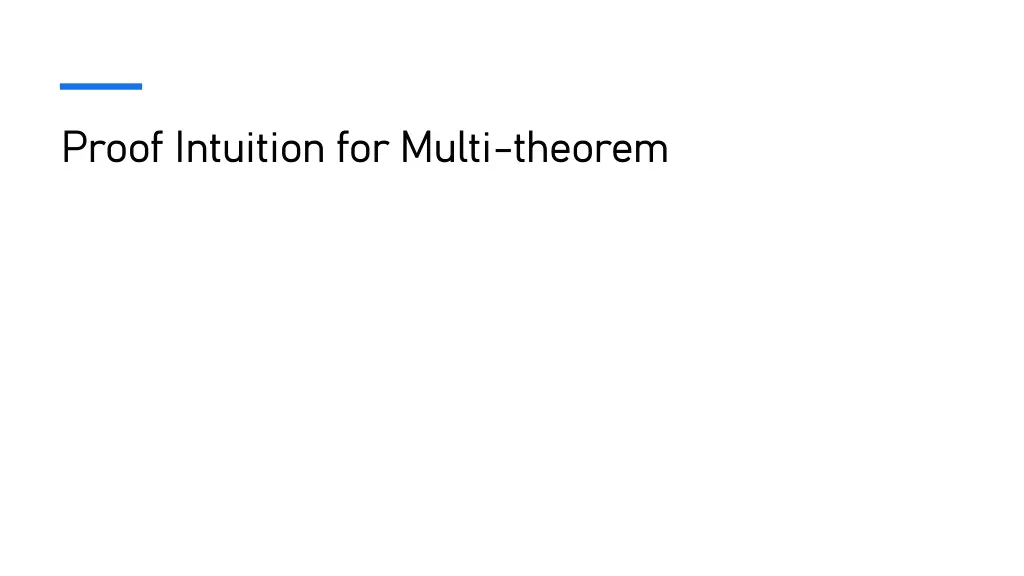 proof intuition for multi proof intuition