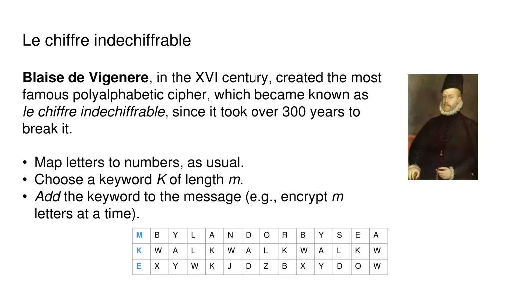 le chiffre indechiffrable