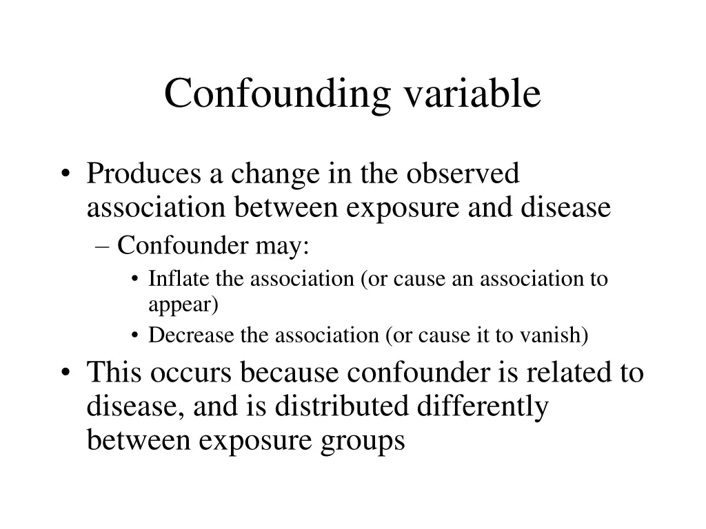 confounding variable 1