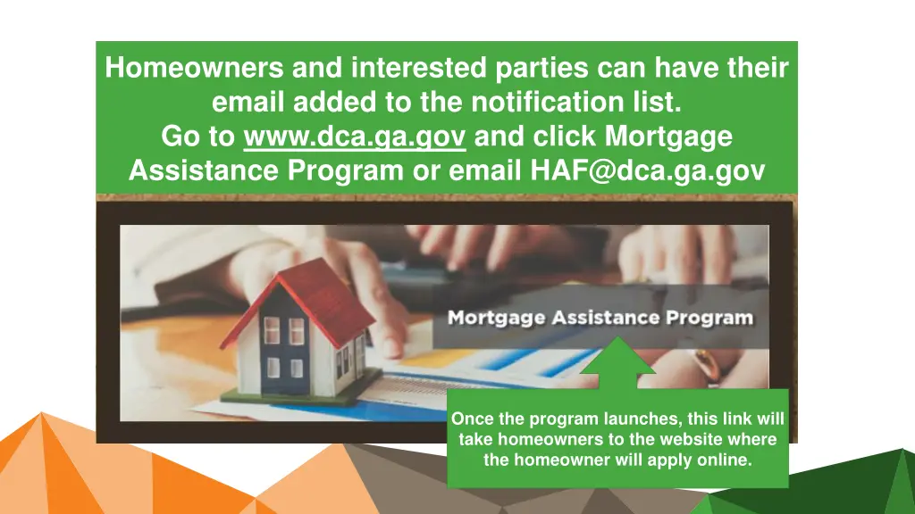 homeowners and interested parties can have their