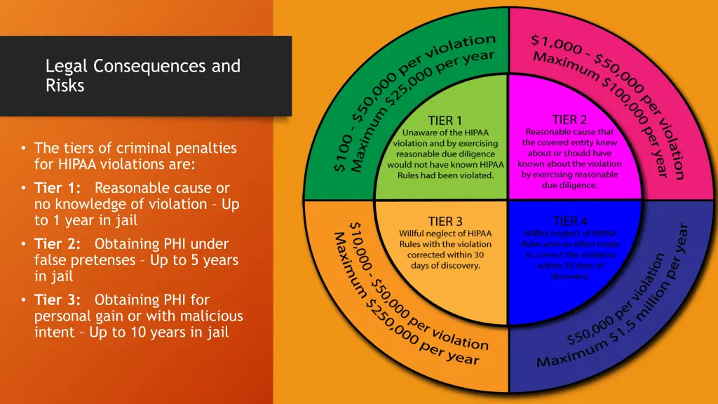 legal consequences and risks
