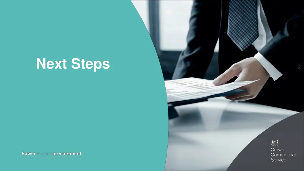 next steps