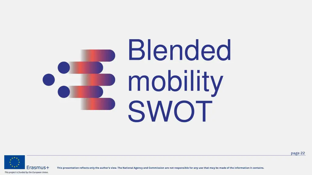 blended mobility swot