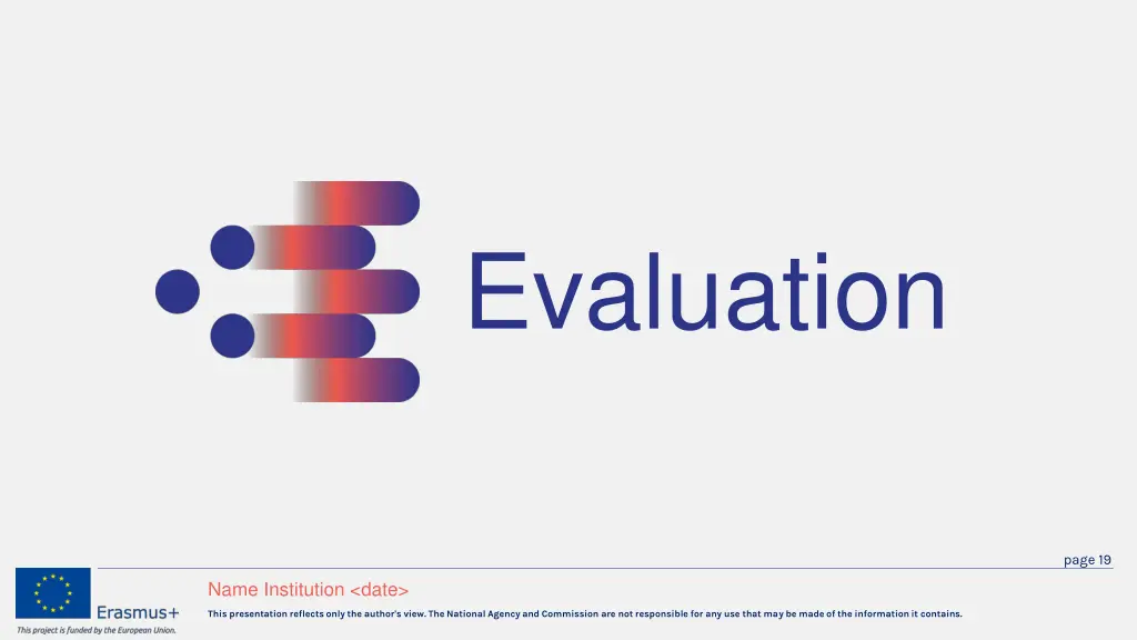 evaluation