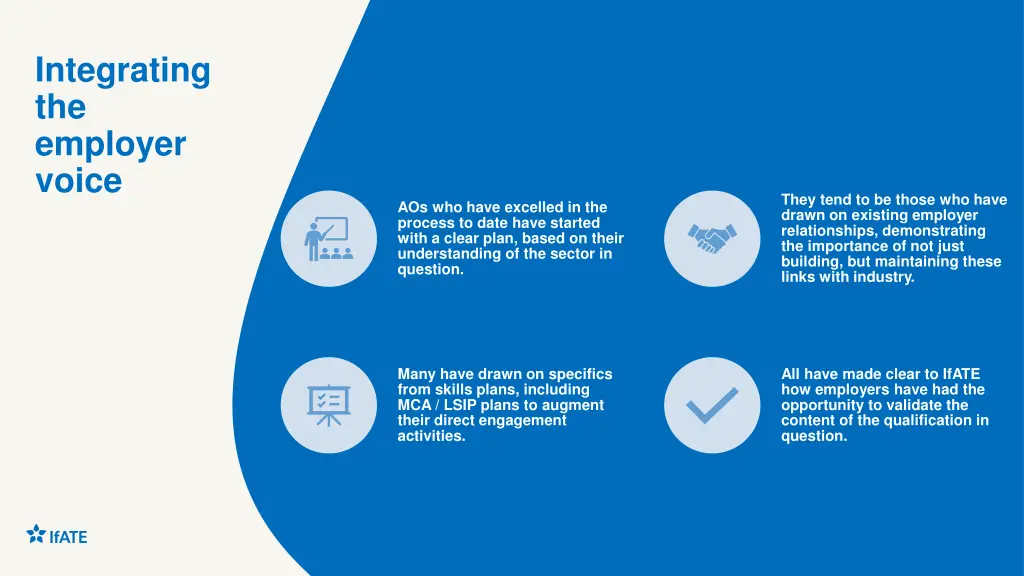 integrating the employer voice
