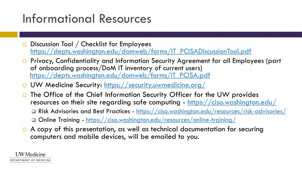 informational resources