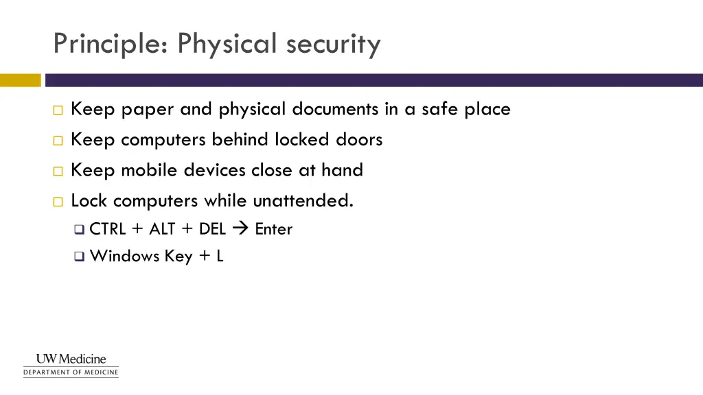 principle physical security