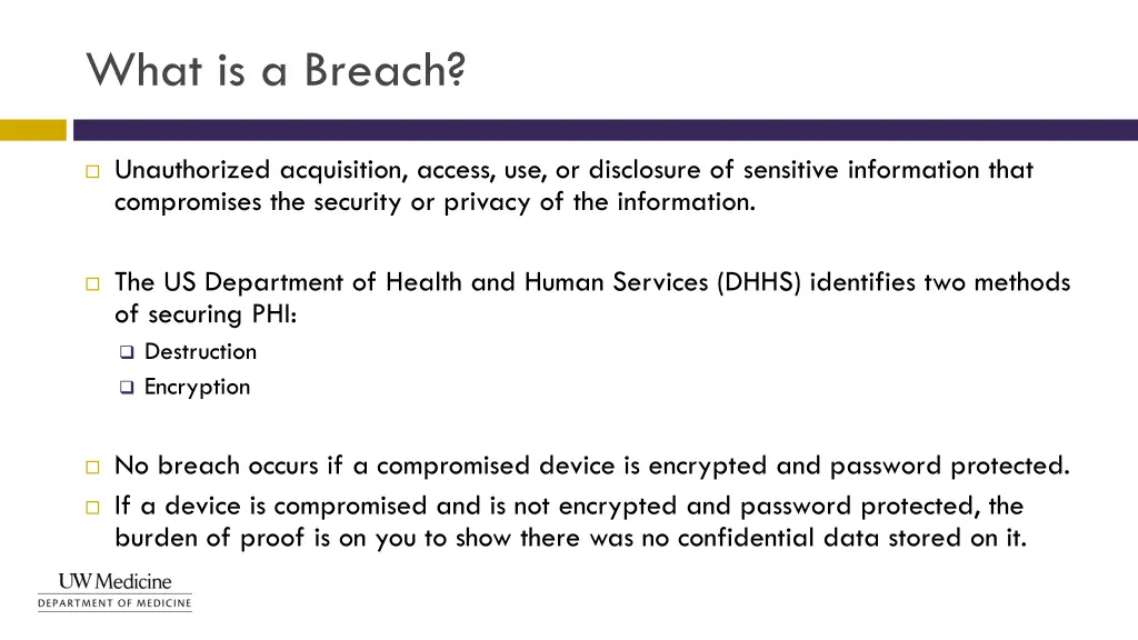 what is a breach