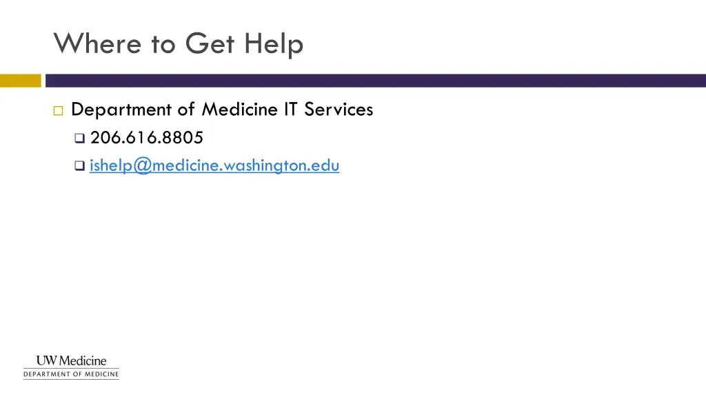 where to get help