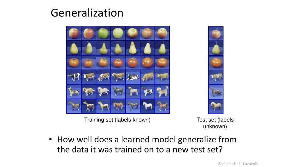generalization