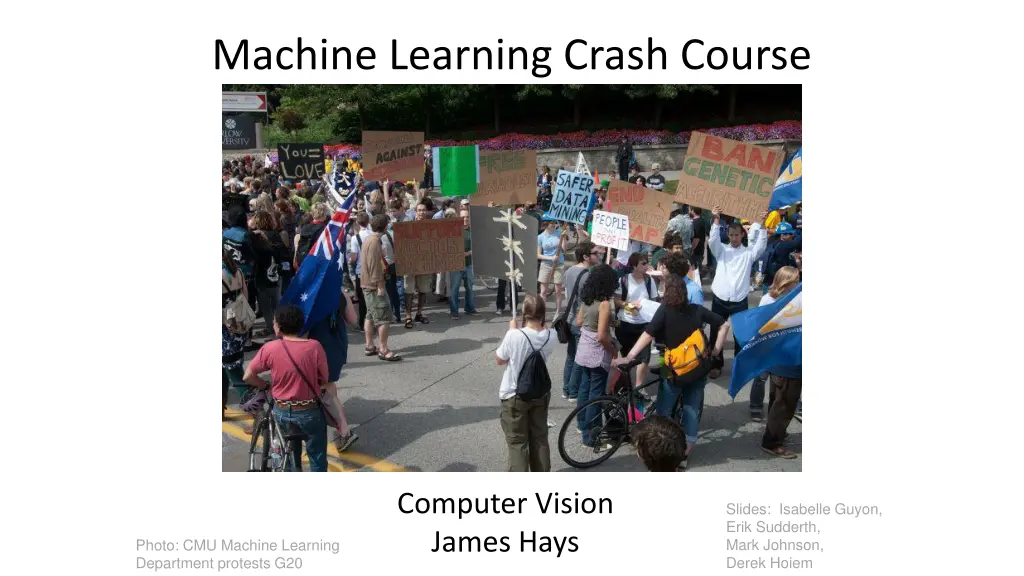 machine learning crash course