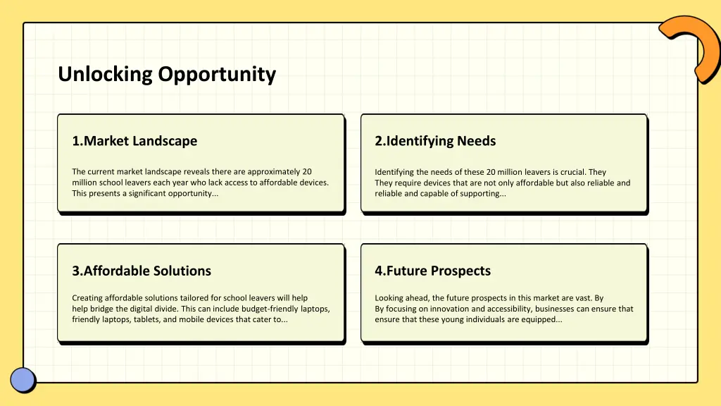 unlocking opportunity