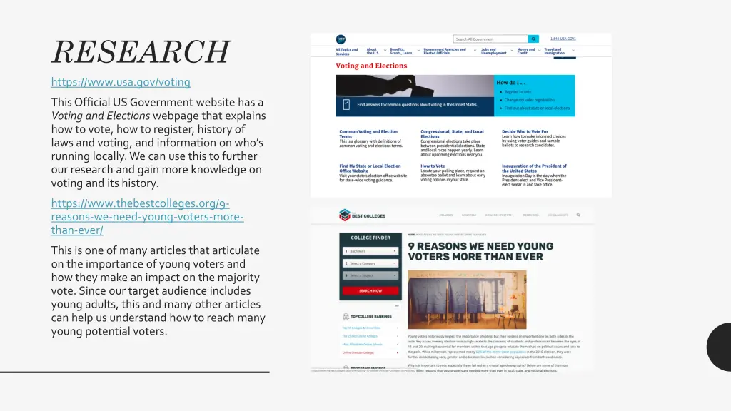 research