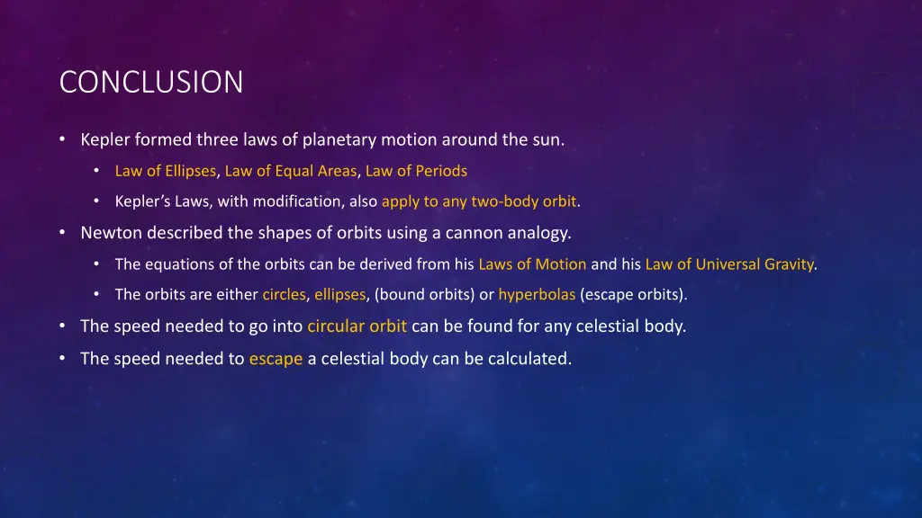 conclusion