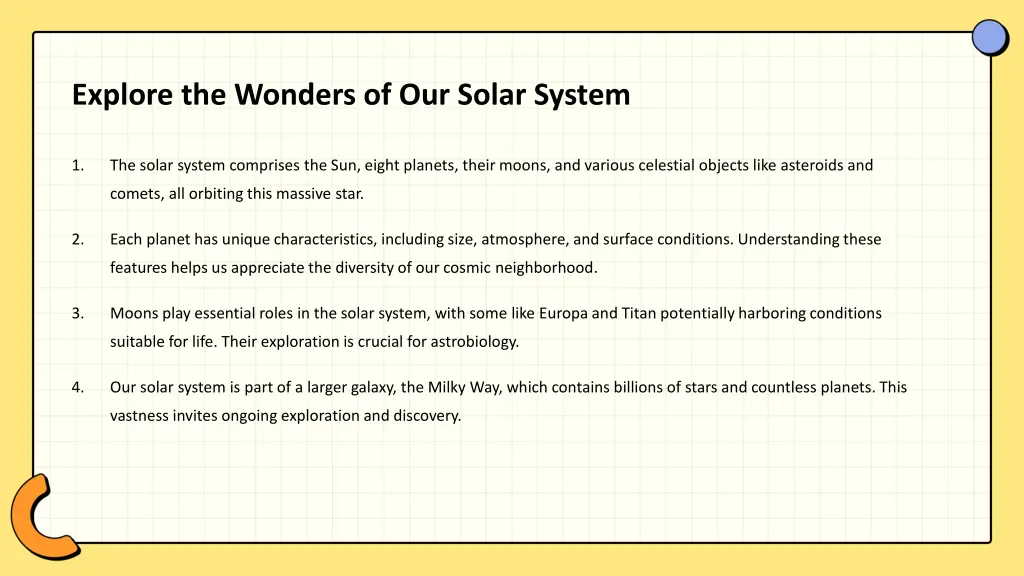 explore the wonders of our solar system