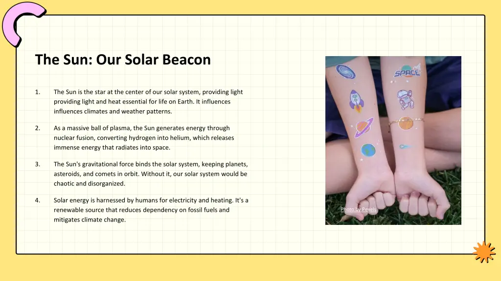the sun our solar beacon