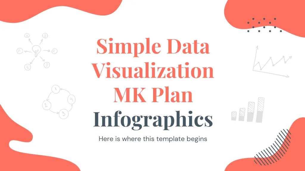 simple data visualization mk plan infographics