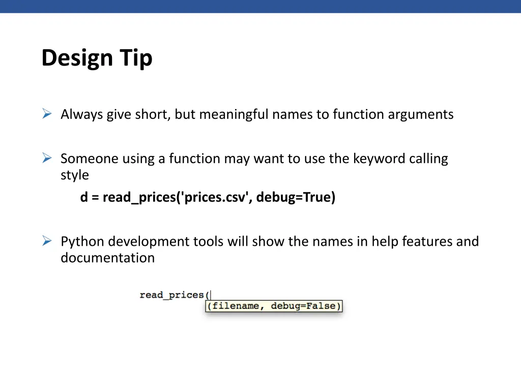 design tip