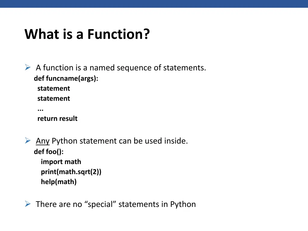 what is a function