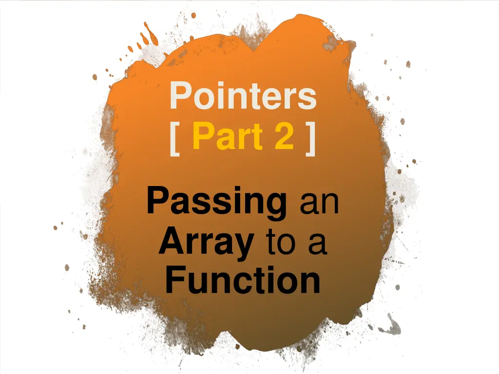 pointers part 2