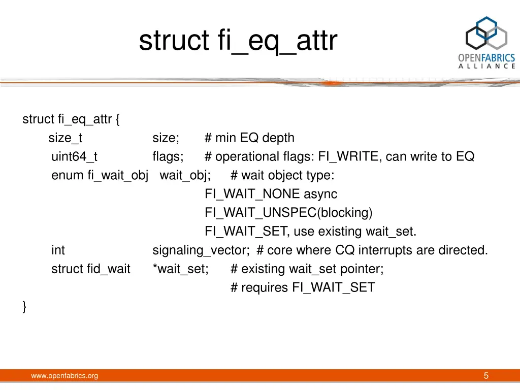 struct fi eq attr
