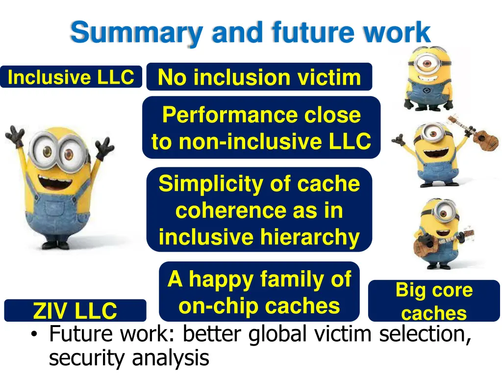 summary and future work
