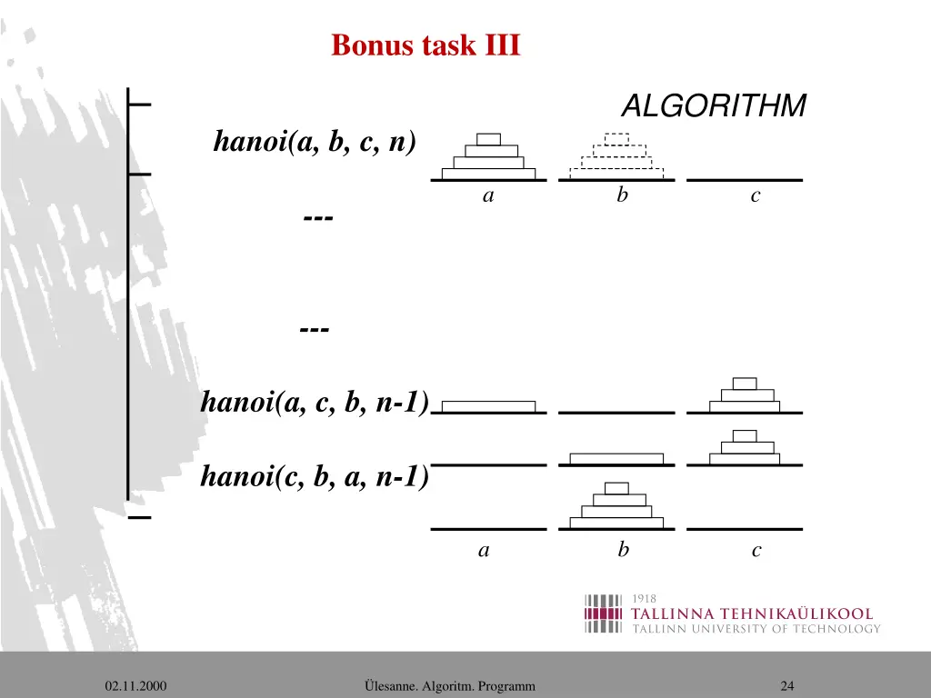 bonus task iii