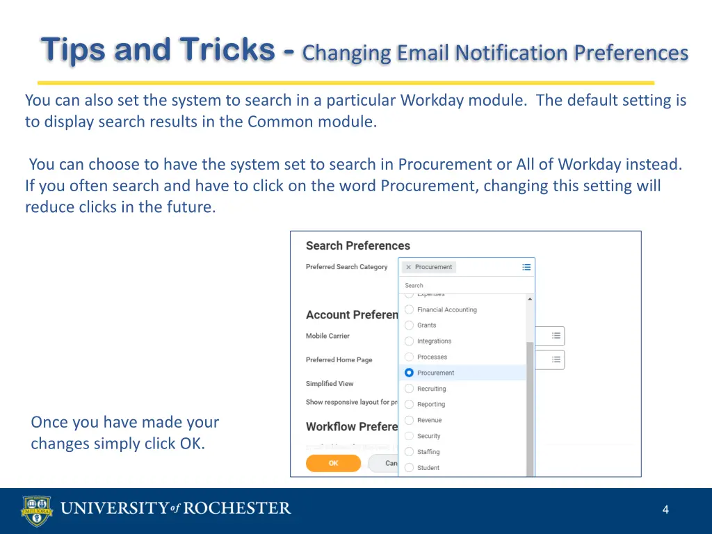 tips and tricks changing email notification 2