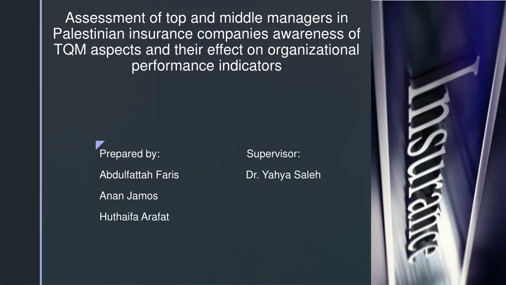 assessment of top and middle managers