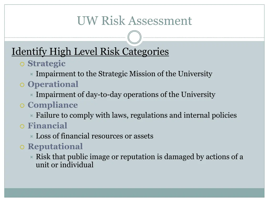 uw risk assessment 3