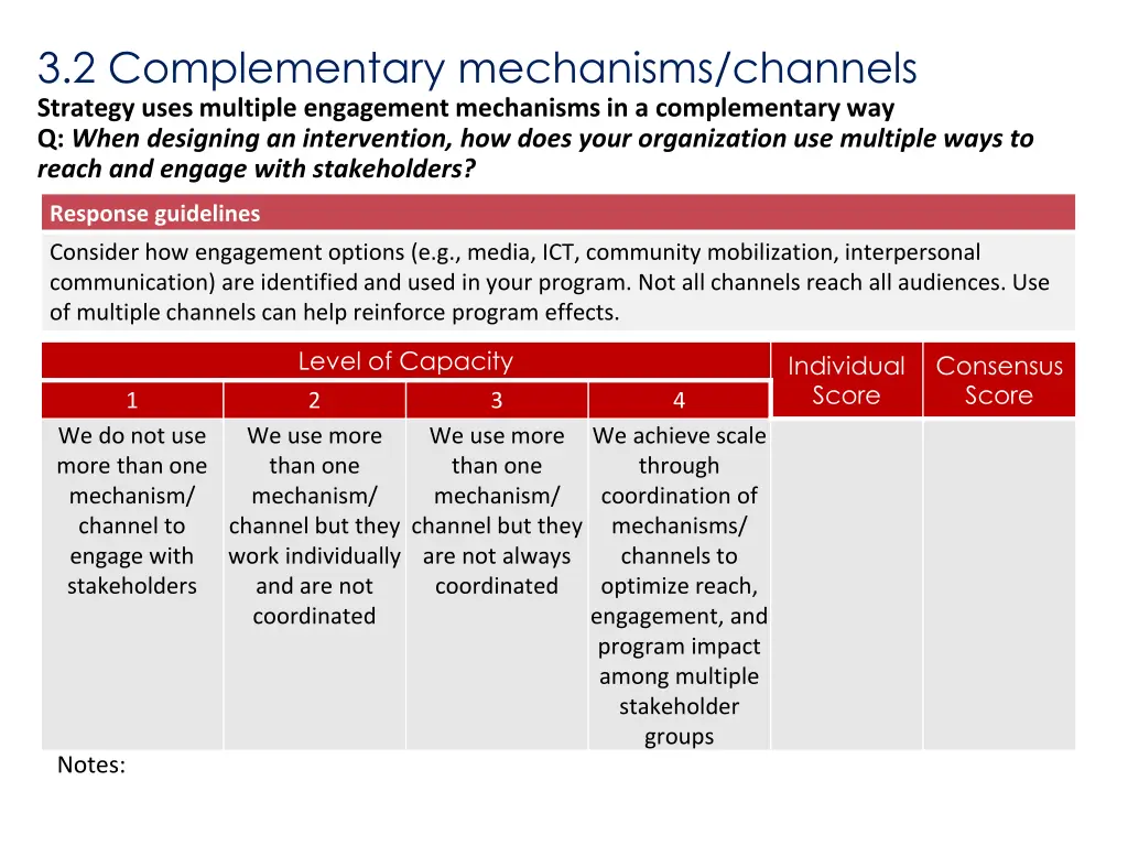 3 2 complementary mechanisms channels strategy