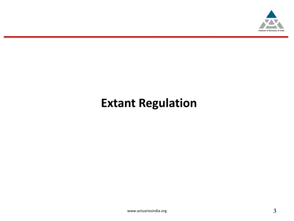 extant regulation
