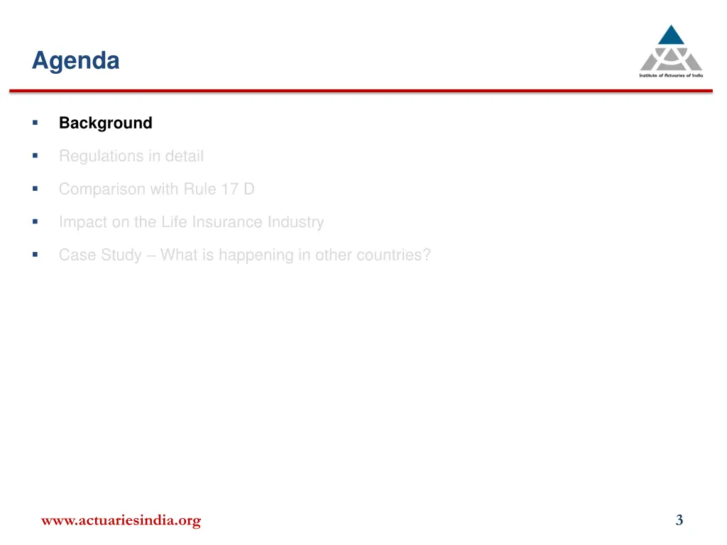 agenda 1