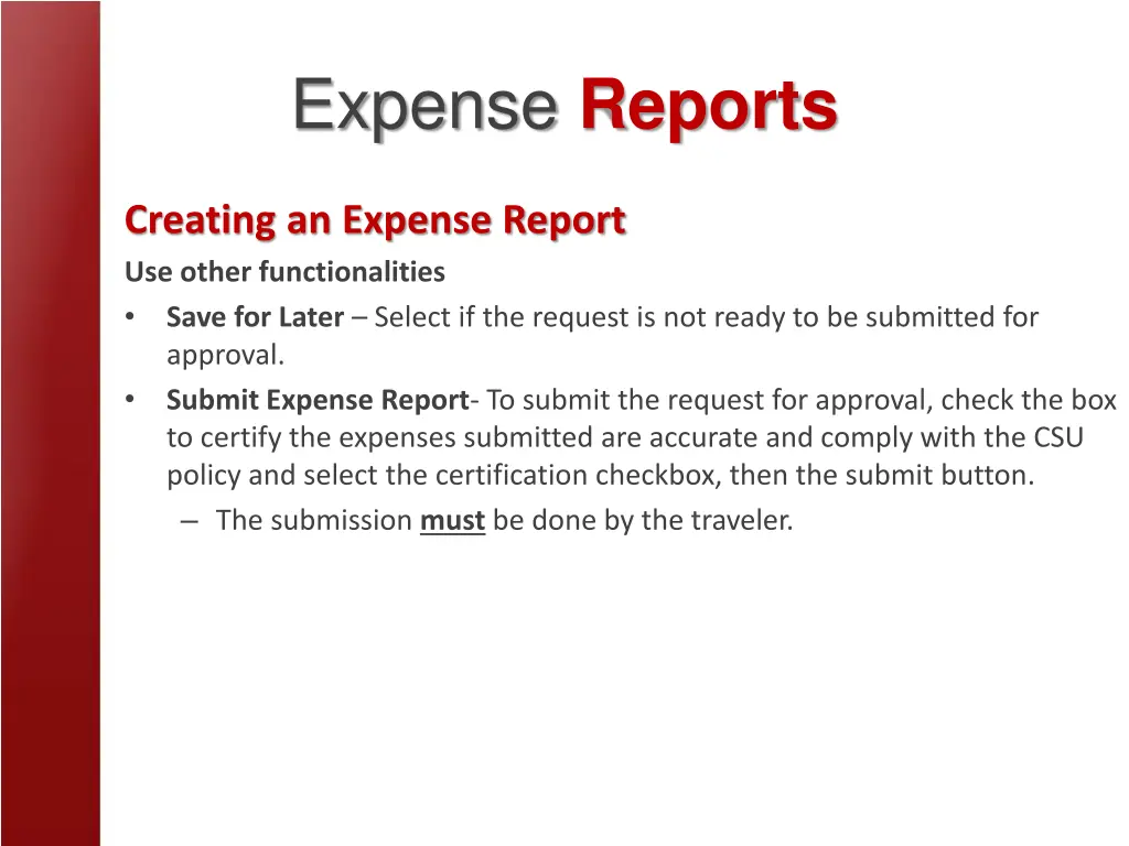 expense reports 6