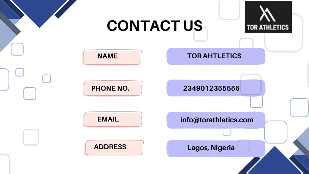 contact us