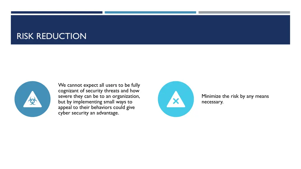 risk reduction