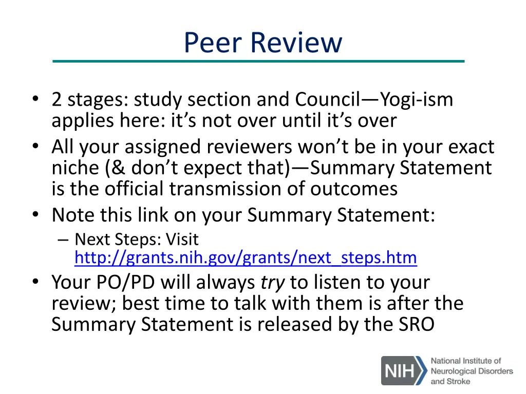 peer review
