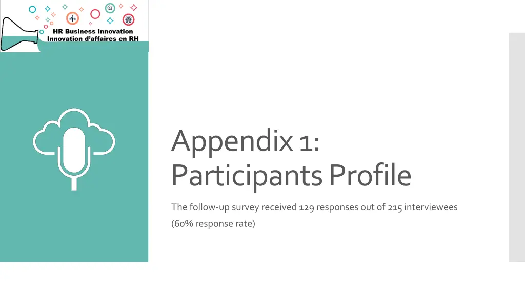 appendix1 participants profile