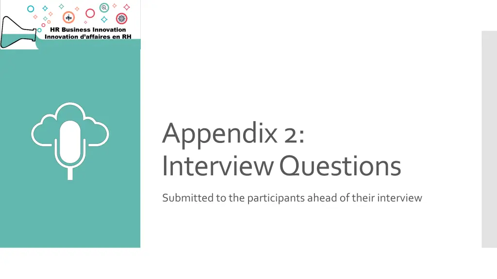 appendix2 interview questions