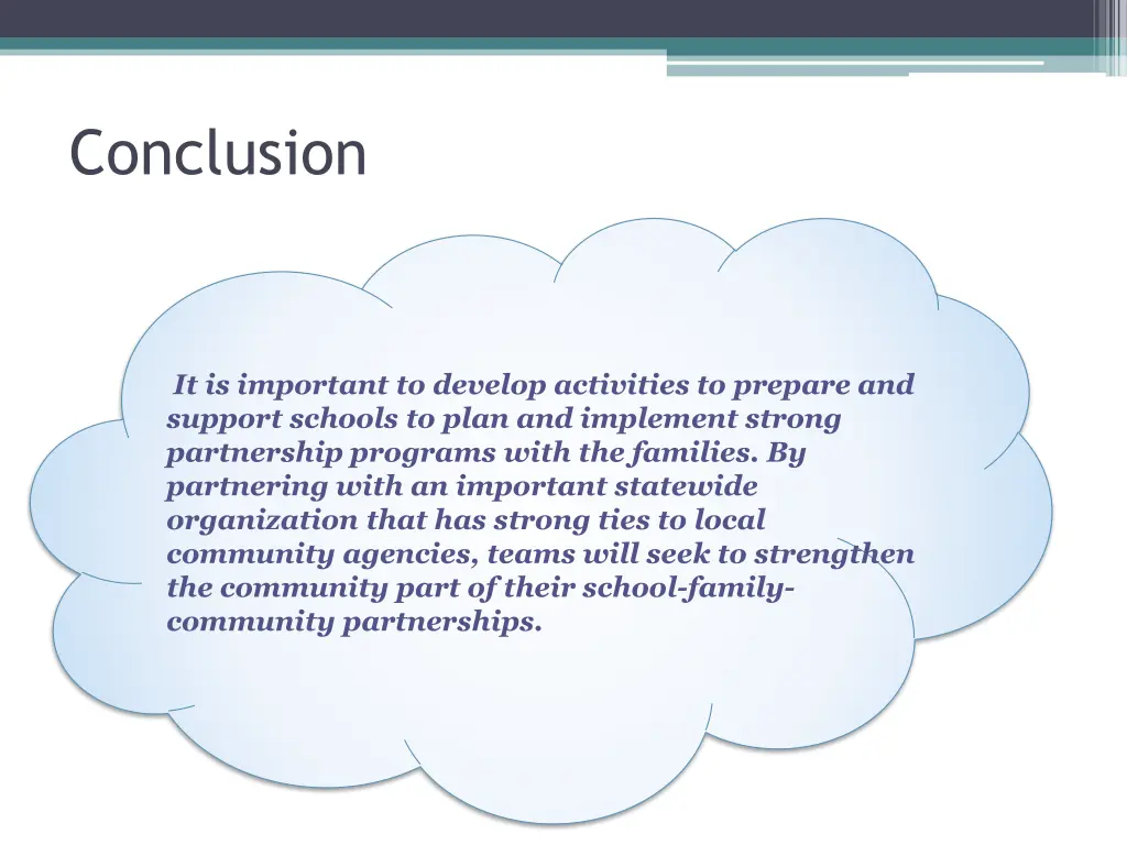 conclusion