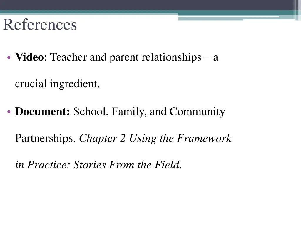 references