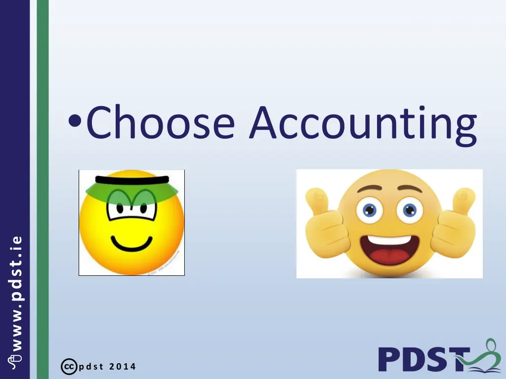 choose accounting