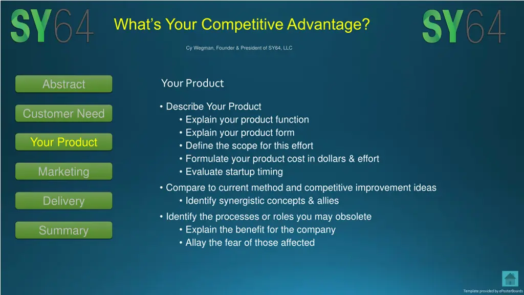 what s your competitive advantage 2
