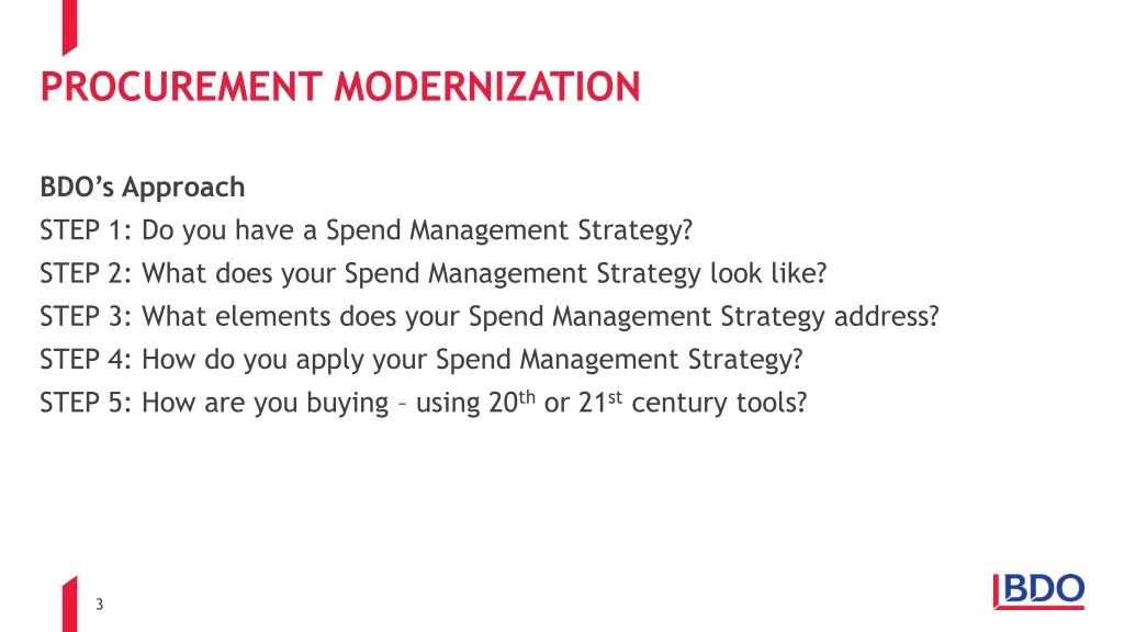 procurement modernization