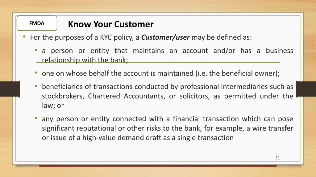 know your customer 1